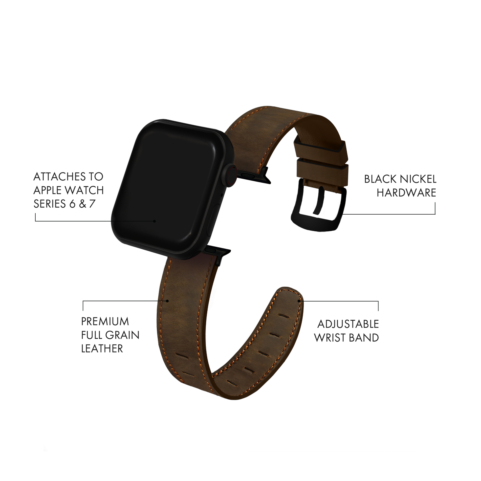 Classy Brown / Small (38-41mm)